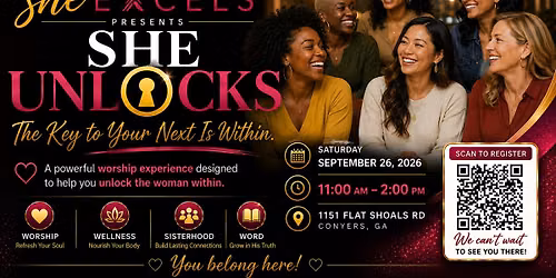 She Excels Presents She Unlocks
