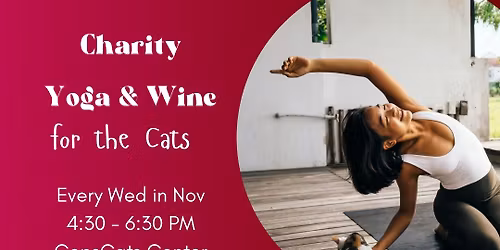 Yoga, Wine & Whiskers!