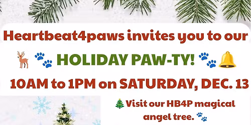 Heartbeat4paws Holiday Paw-ty