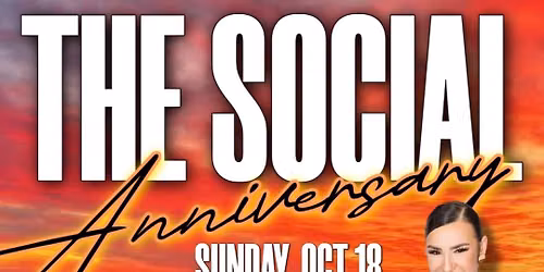 Anniversary Edition | The Social at KTown | Sunday, Oct 18