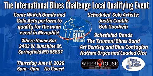 International Blues Challenge Local Qualifying Event