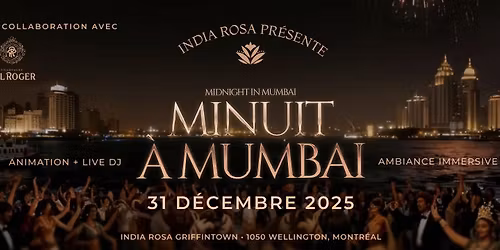 MINUIT \u00c0 MUMBAI - NYE 2026
