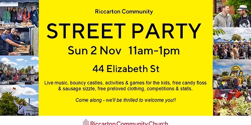 Riccarton Community STREET PARTY