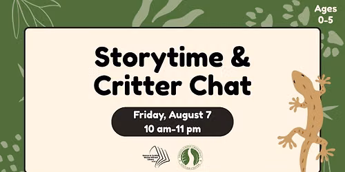 Storytime & Critter Chat