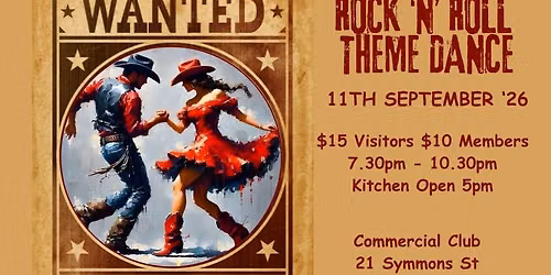 Wild Wild West Rock 'n' Roll Theme Dance