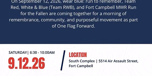 \ud83c\uddfa\ud83c\uddf8 ONE FLAG FORWARD | FORT CAMPBELL SHADOW RUN \ud83c\uddfa\ud83c\uddf8