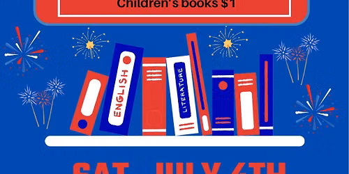 Annual 4th of July Book Sale