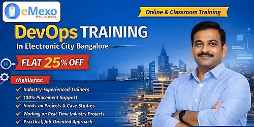 Free DevOps Demo Class in Electronic City Bangalore | eMexo Technologies