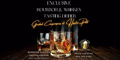 Exclusive Bourbon & Whiskey Tasting Dinner
