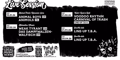 Live Session: Voodoo Rhythm Carnival of Trash