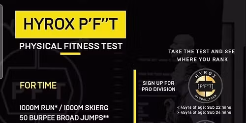 Hyrox PFT i Ignite Training 