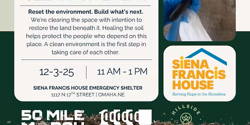 Siena Francis House Community Clean-up