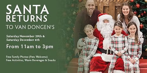 Vist Santa at the Tree Farm!
