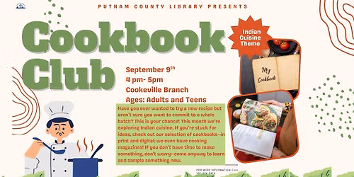 Cookbook Club - Indian Cuisine