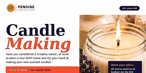 9to90 Host CANDLE MAKING- please book in and read info carefully!