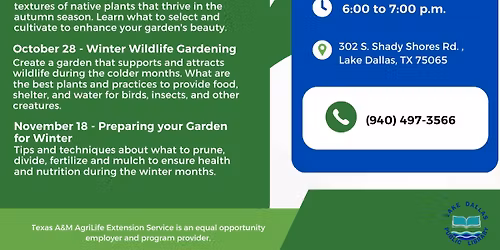 Roots and Bloom Fall Gardening Series: Preparing your Garden for Winter