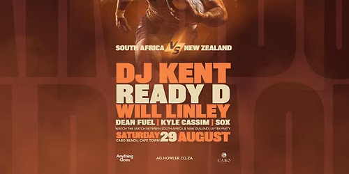 DJ Kent, Ready D & Will Linley at Cabo Beach 