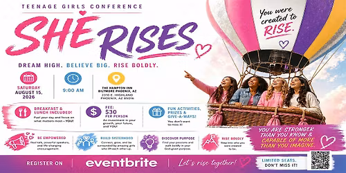 "She Rises" Teen Girls Conference