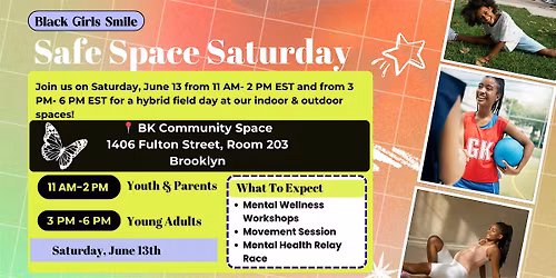 NYC\u2014Safe Space Saturday
