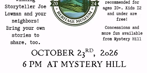 Haunted Watauga Storytelling Event
