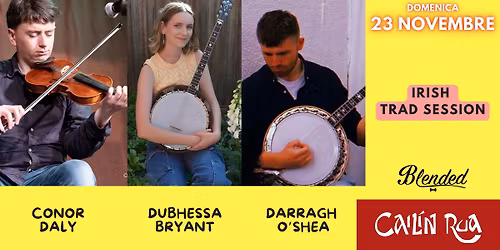 Session Tradizionale Irlandese \u2618 Conor Daly - Dubhessa Bryant - Darragh O'Shea