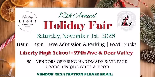 Holiday Fair at Liberty High School