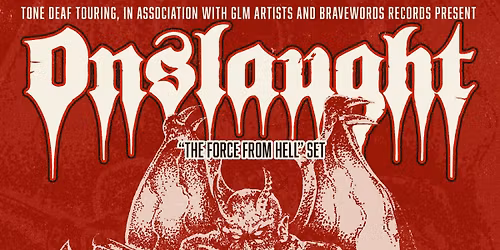 Onslaught, Warlord, Haunter & Exclusionist - At Aces High Saloon