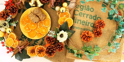 Christmas wreath making workshop