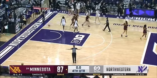 Northwestern Wildcats at Minnesota Golden Gophers Womens Basketball
