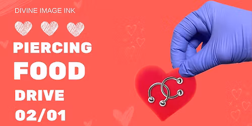 All-In Piercing Food Drive