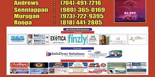 Charlotte Tamil Sangam Volleyball & Throwball Tournament