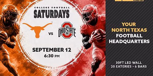 Texas vs Ohio State Watch Party