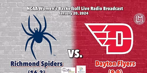 Dayton Flyers at Richmond Spiders Mens Basketball at Robins Center