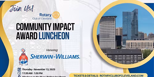 Community Impact Award Honoring Sherwin-Williams