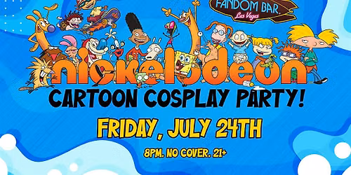 Nickelodeon Cartoon Cosplay Party!