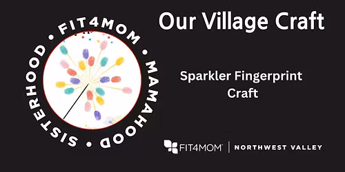 Meadows Craft-Fingerprint Sparkler Craft