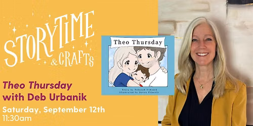 Storytime and Crafts with Author Deb Urbanik