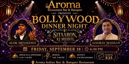 Sitaaron Ki Mehfil - Bollywood Dinner Night