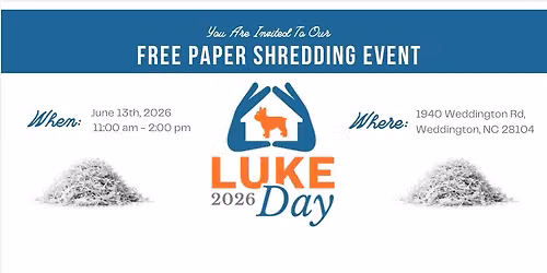 Luke Day - FREE Paper Shredding 