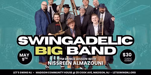 Anniversary Celebration with Swingadelic BIG Band