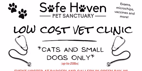 \ud83e\ude7a\ud83d\udc3eLow-Cost Veterinary Clinic for Cats & Small Dogs 7\/17\/2026\ud83d\udc3e\ud83e\ude7a