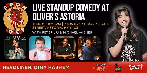 Popcorn Comedy with Dina Hashem
