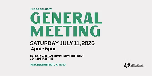NIDOA General Meeting - July 2026