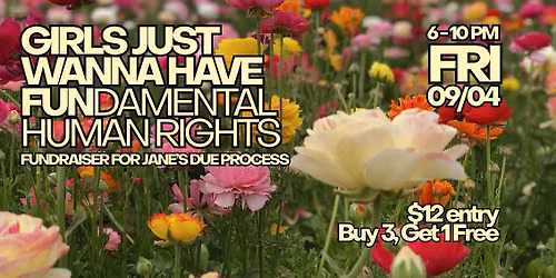 Girls Just Wanna Have Fundamental Human Rights