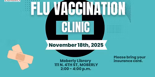 Flu Vaccination Clinic at the Moberly Library
