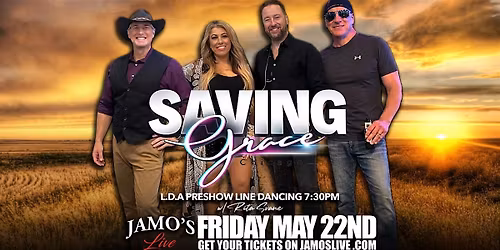 Saving Grace & LDA Preshow Line Dancing at Jamo's Live