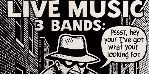 Live music by Ganda, The Butchered hens and ADIBEDLAM