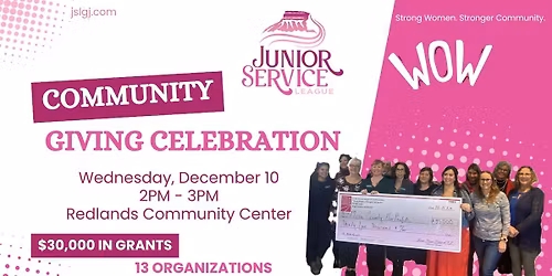 Community Giving Celebration