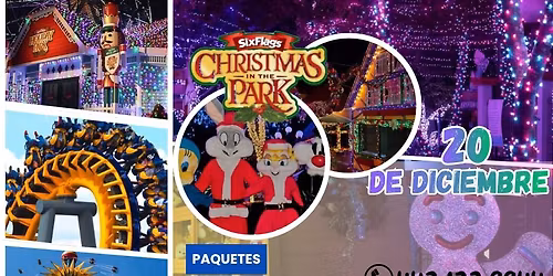SIX FLAGS-CHRIMAS IN THE PARK