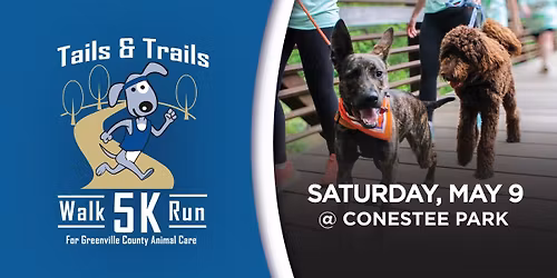 10th Annual Tails & Trails 5K Walk\/Run